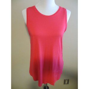 LUXE BY GAP PINK SILKY TANK TOP SLEEVELESS MEDIUM WOMENS